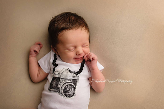 Olivia Paige - Camera  Little Photographer  bodysuit Photoshoot