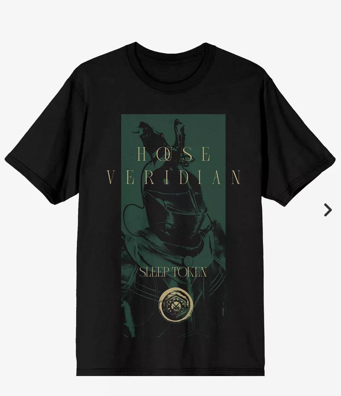 Sleep Token Lace-Up Band Tee: Upcycled Concert Shirt