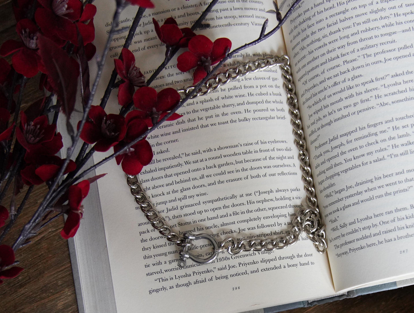 Olivia Paige -Rock and Roll necklace jewelry choker