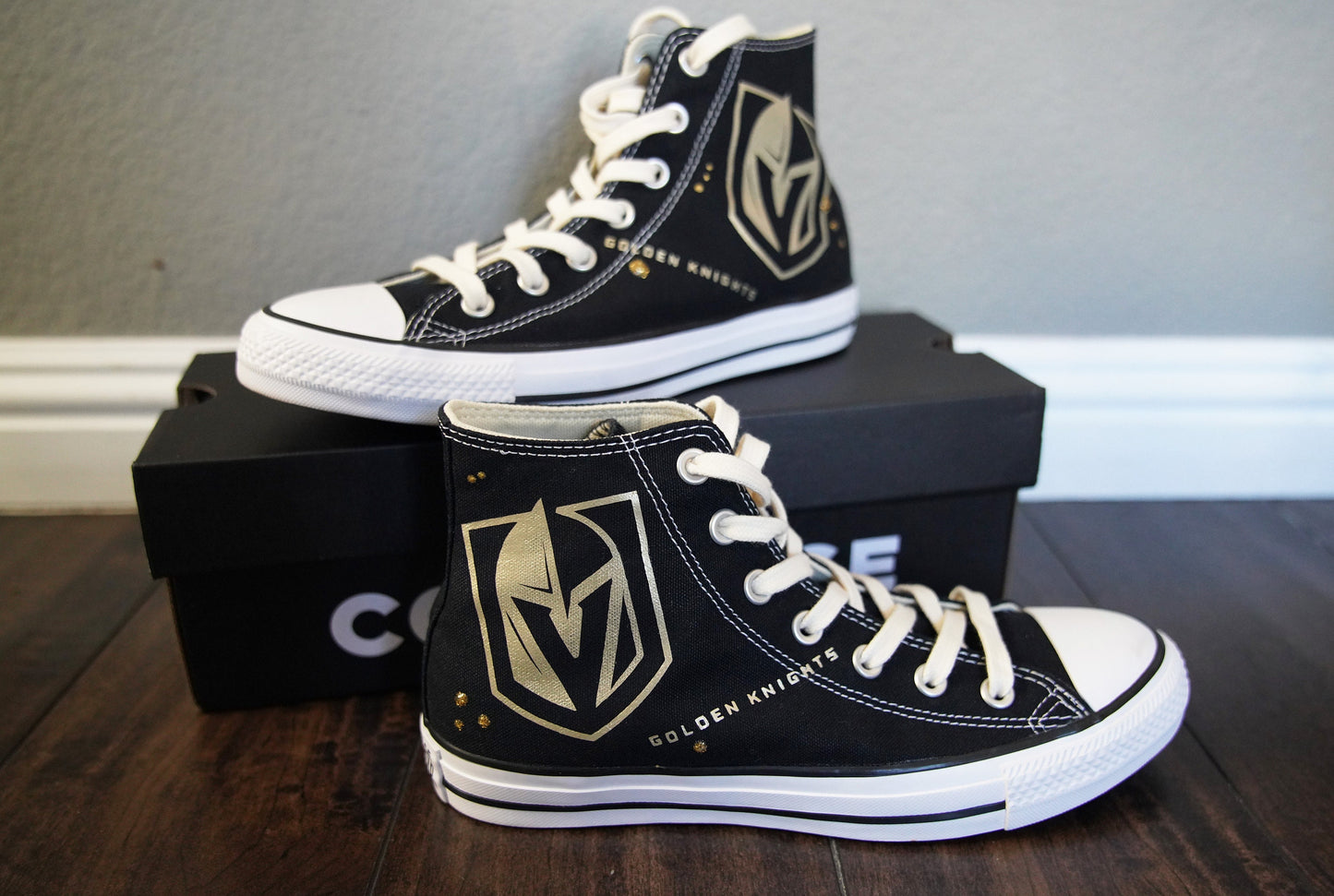 Vegas Golden Knights Vegas Strong Hi top Converse