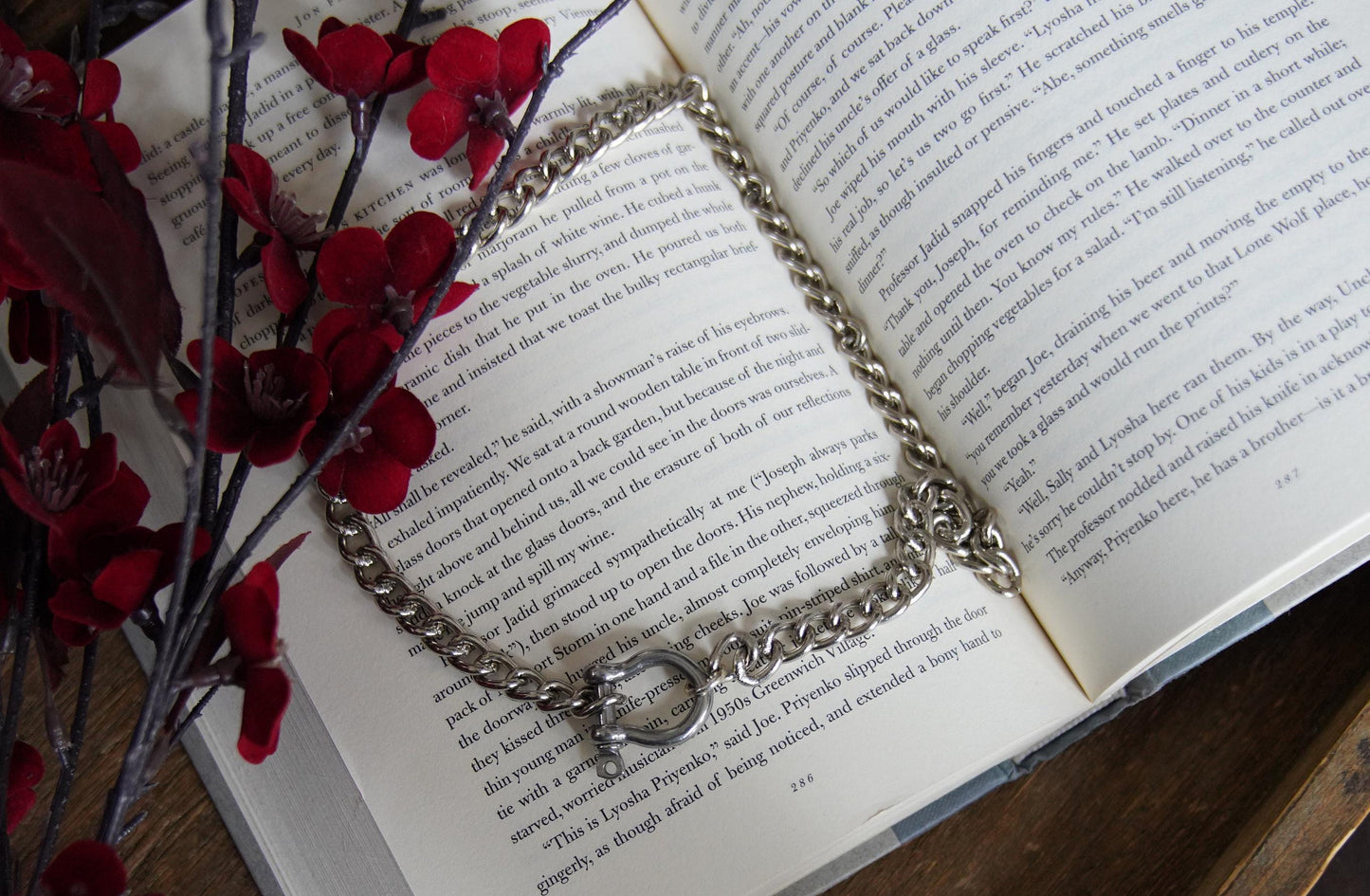 Olivia Paige -Rock and Roll necklace jewelry choker